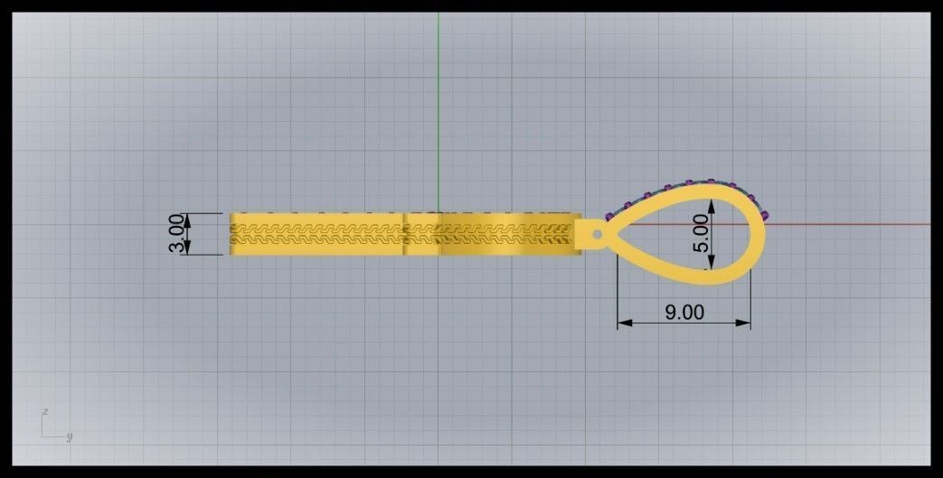 ANKH CROSS STYLE 8 3D print model_10