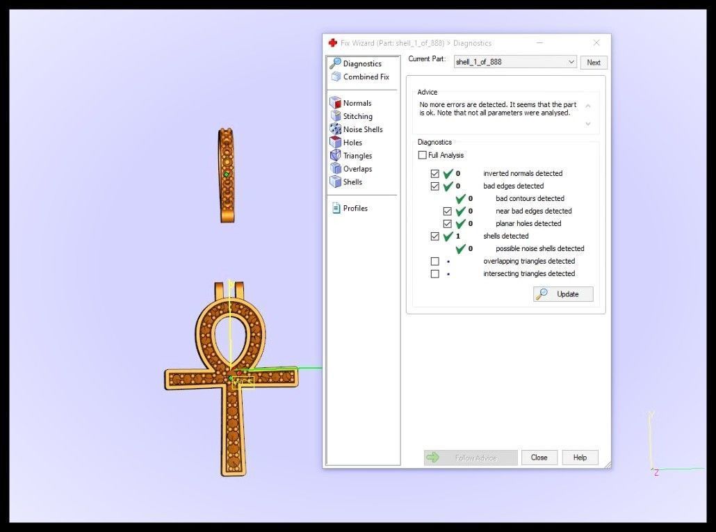 ANKH CROSS STYLE 8 3D print model_12