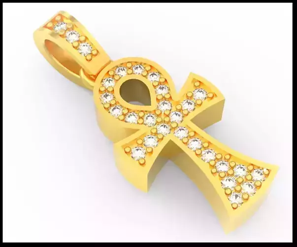 ANKH CROSS STYLE 9 3D print model