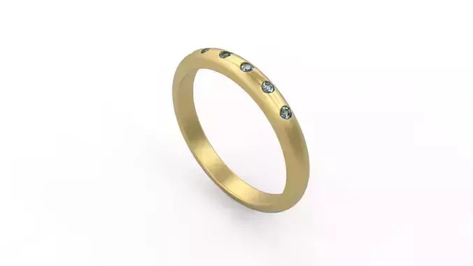 Woman Solitaire Ring 288