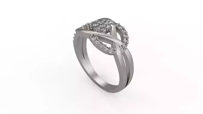 Woman Solitaire Ring 290