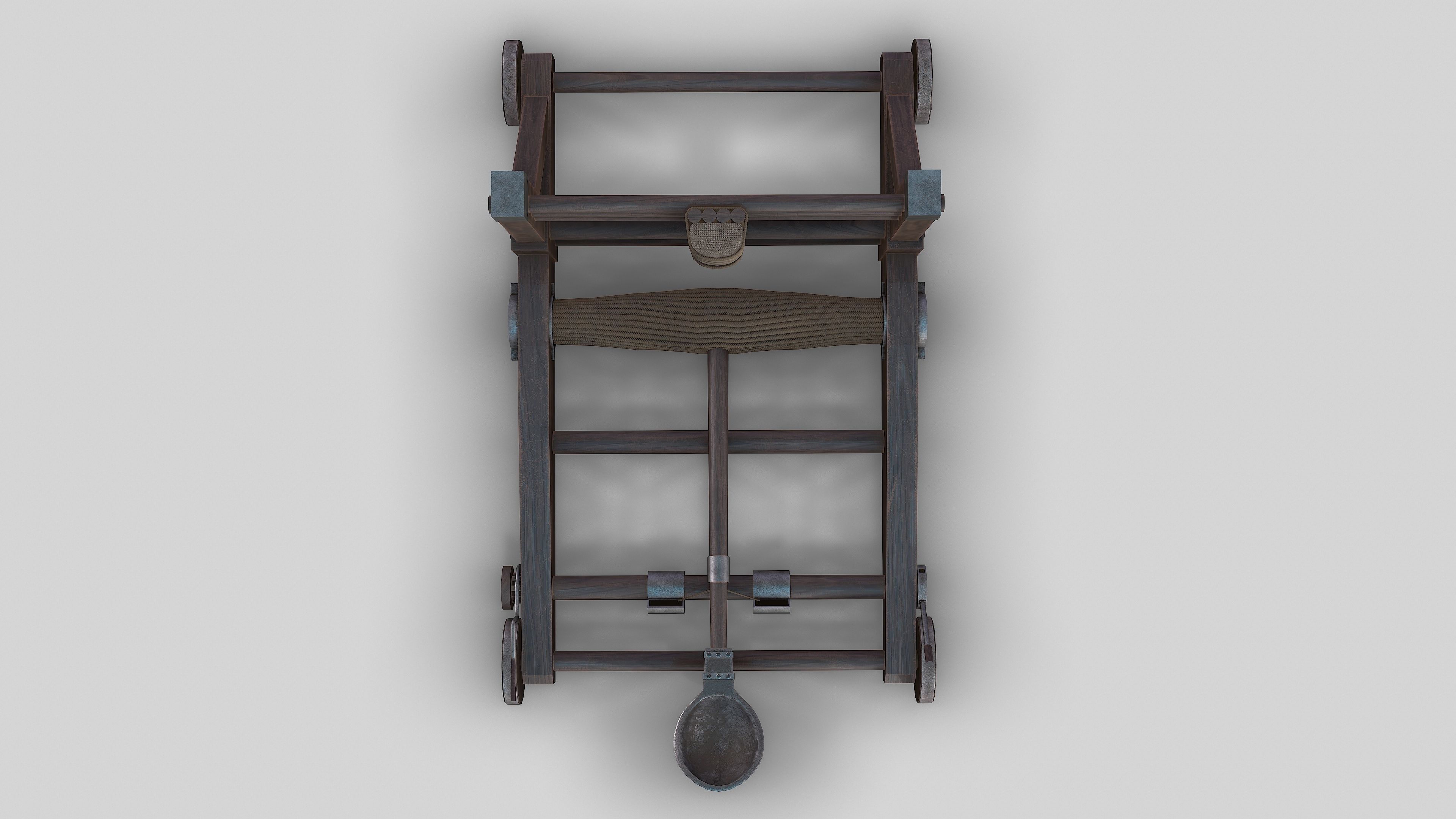 MEDIEVAL Ballista and Catapult 3D Model Collection_32