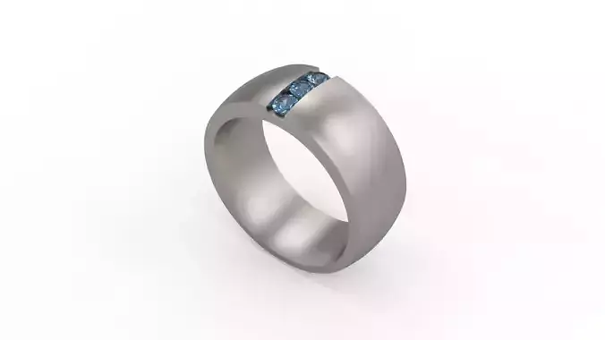 Woman Solitaire Ring 293