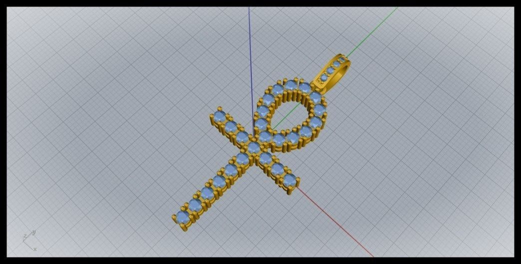 ANKH CROSS STYLE 10 3D print model_8