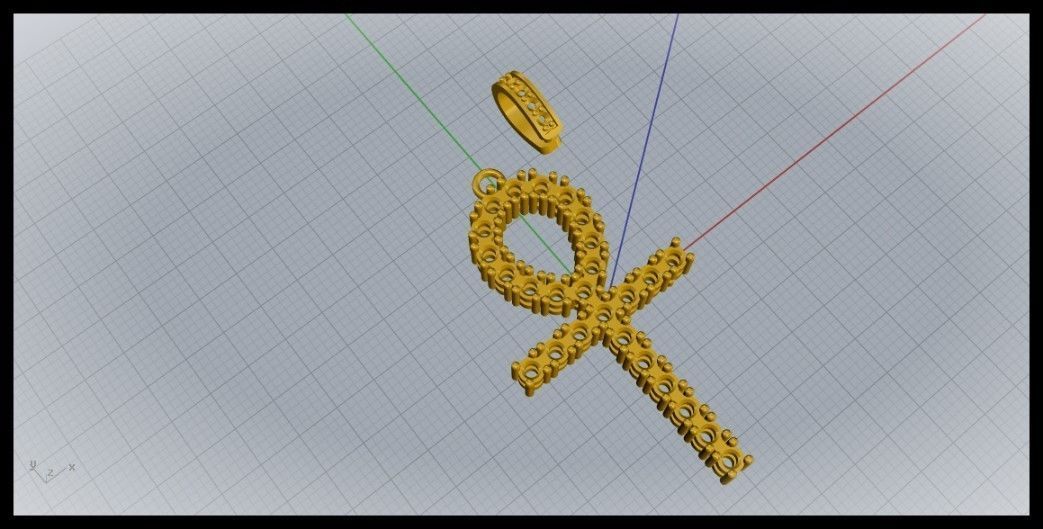 ANKH CROSS STYLE 10 3D print model_11