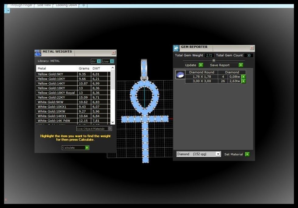 ANKH CROSS STYLE 10 3D print model_4