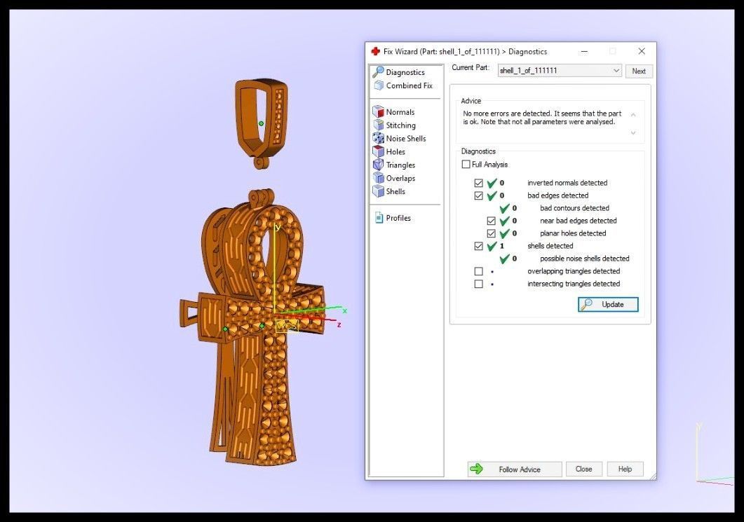 ANKH CROSS STYLE 11 3D print model_12