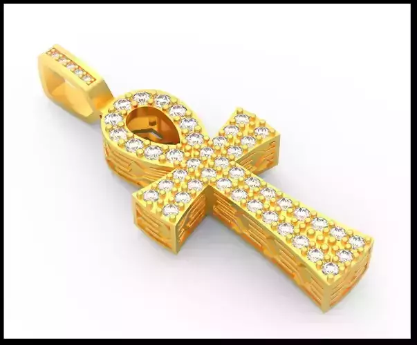 ANKH CROSS STYLE 11 3D print model