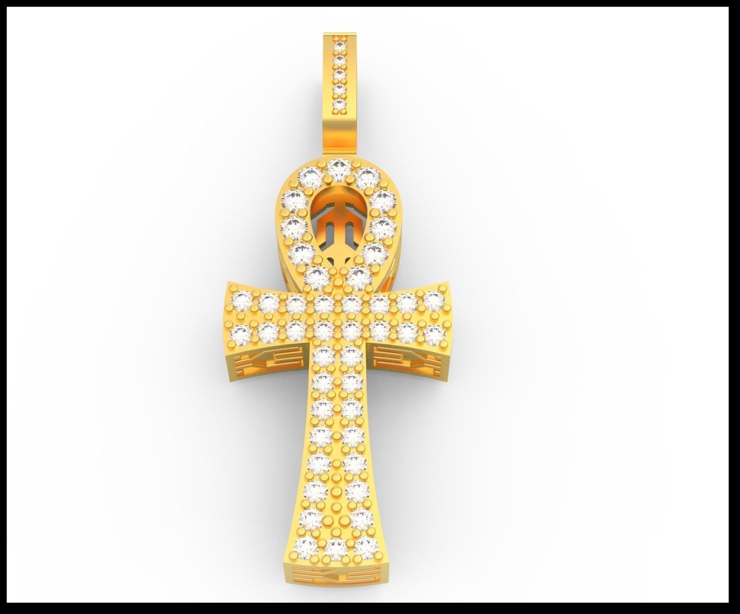 ANKH CROSS STYLE 11 3D print model_1