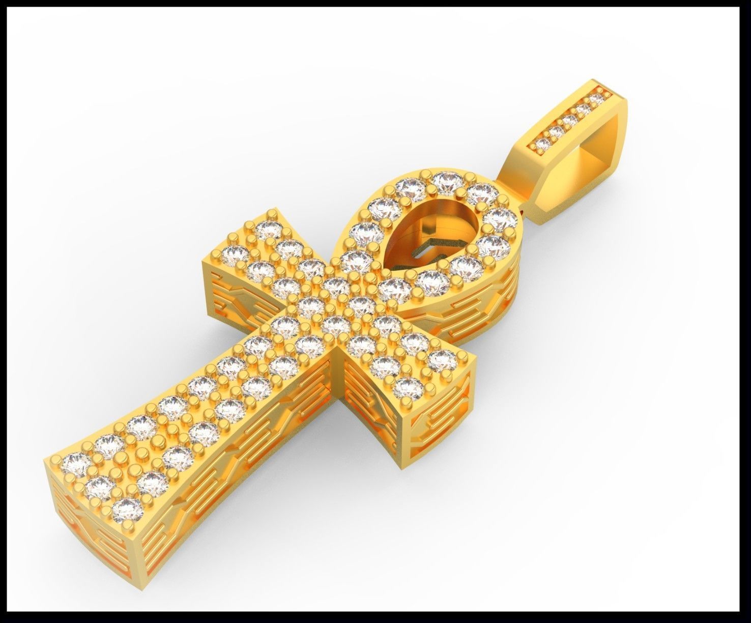 ANKH CROSS STYLE 11 3D print model_2