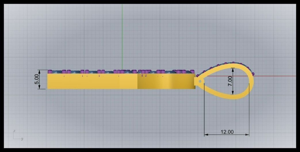 ANKH CROSS STYLE 12 3D print model_10