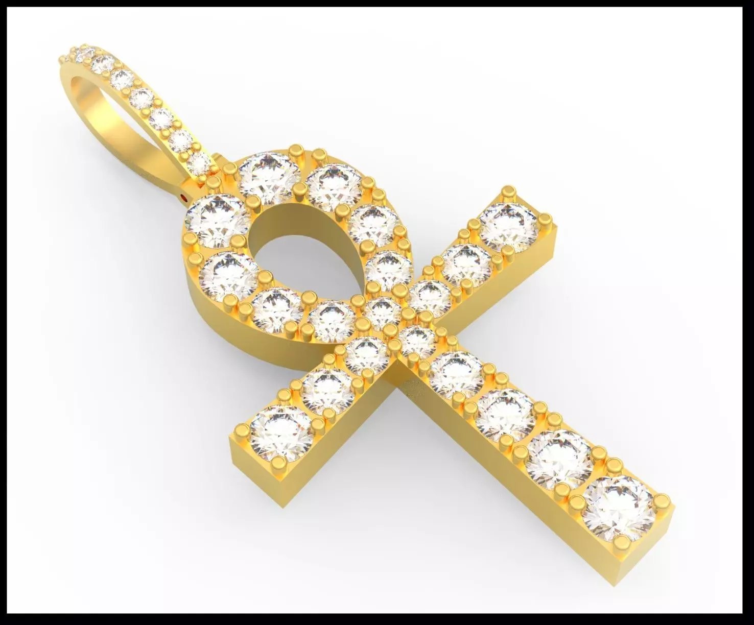 ANKH CROSS STYLE 12 3D print model_0