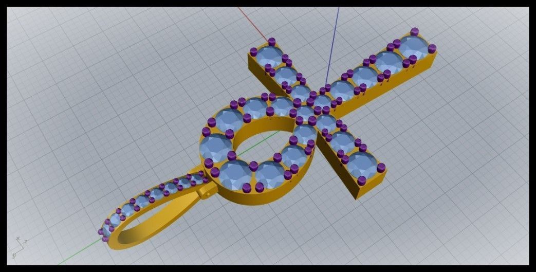 ANKH CROSS STYLE 12 3D print model_6