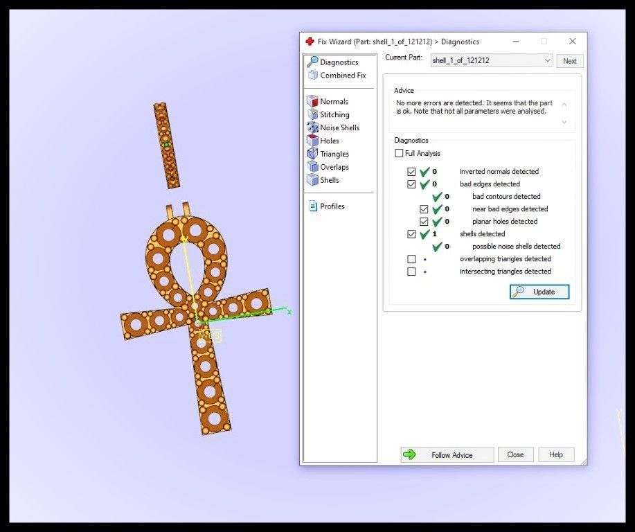 ANKH CROSS STYLE 12 3D print model_12
