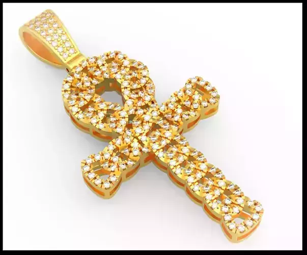 ANKH CROSS STYLE 13 3D print model