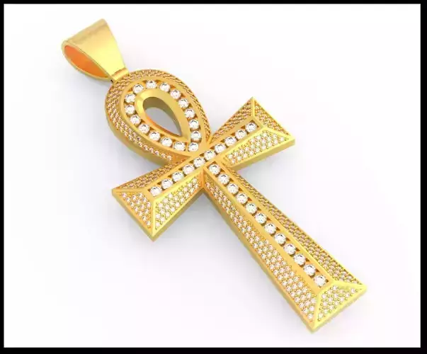 ANKH CROSS STYLE 14 3D print model