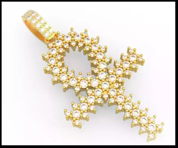 ANKH CROSS STYLE 15 3D print model