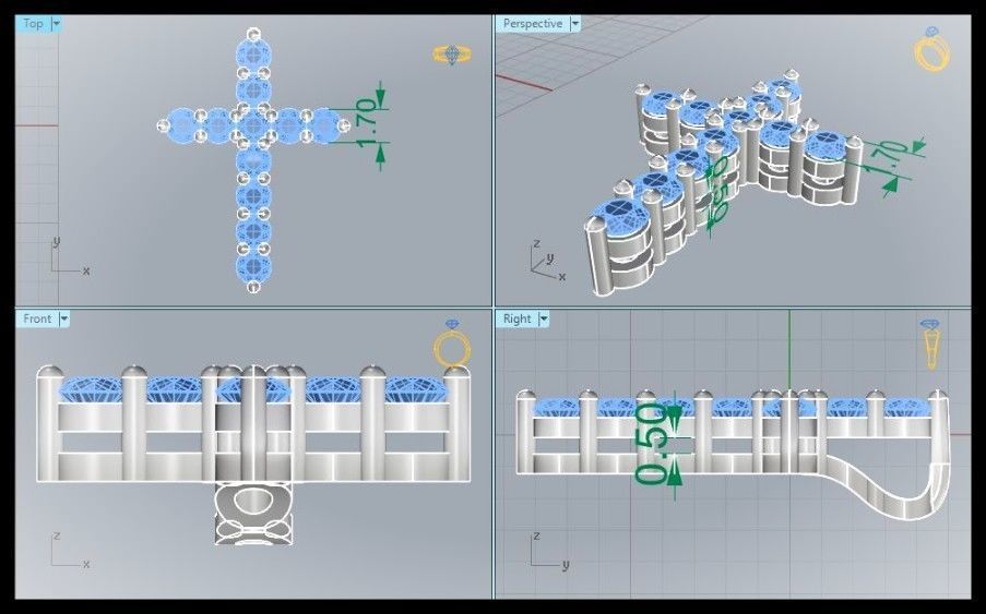 TENIS CROSS MODEL SIZE 3 3D print model_13