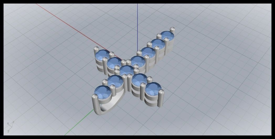 TENIS CROSS MODEL SIZE 3 3D print model_7