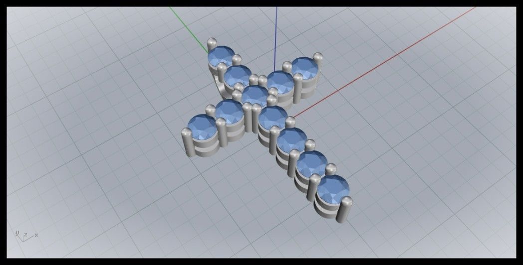 TENIS CROSS MODEL SIZE 3 3D print model_5