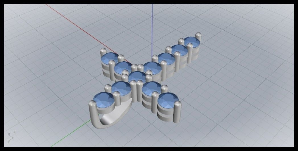 TENIS CROSS MODEL SIZE 5 3D print model_7