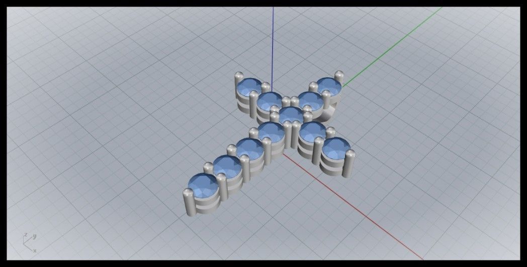 TENIS CROSS MODEL SIZE 5 3D print model_9