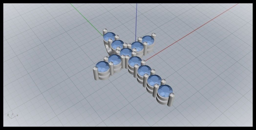 TENIS CROSS MODEL SIZE 5 3D print model_5