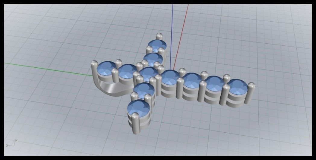 TENIS CROSS MODEL SIZE 5 3D print model_6