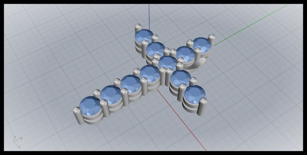 TENIS CROSS MODEL SIZE 7 3D print model_9