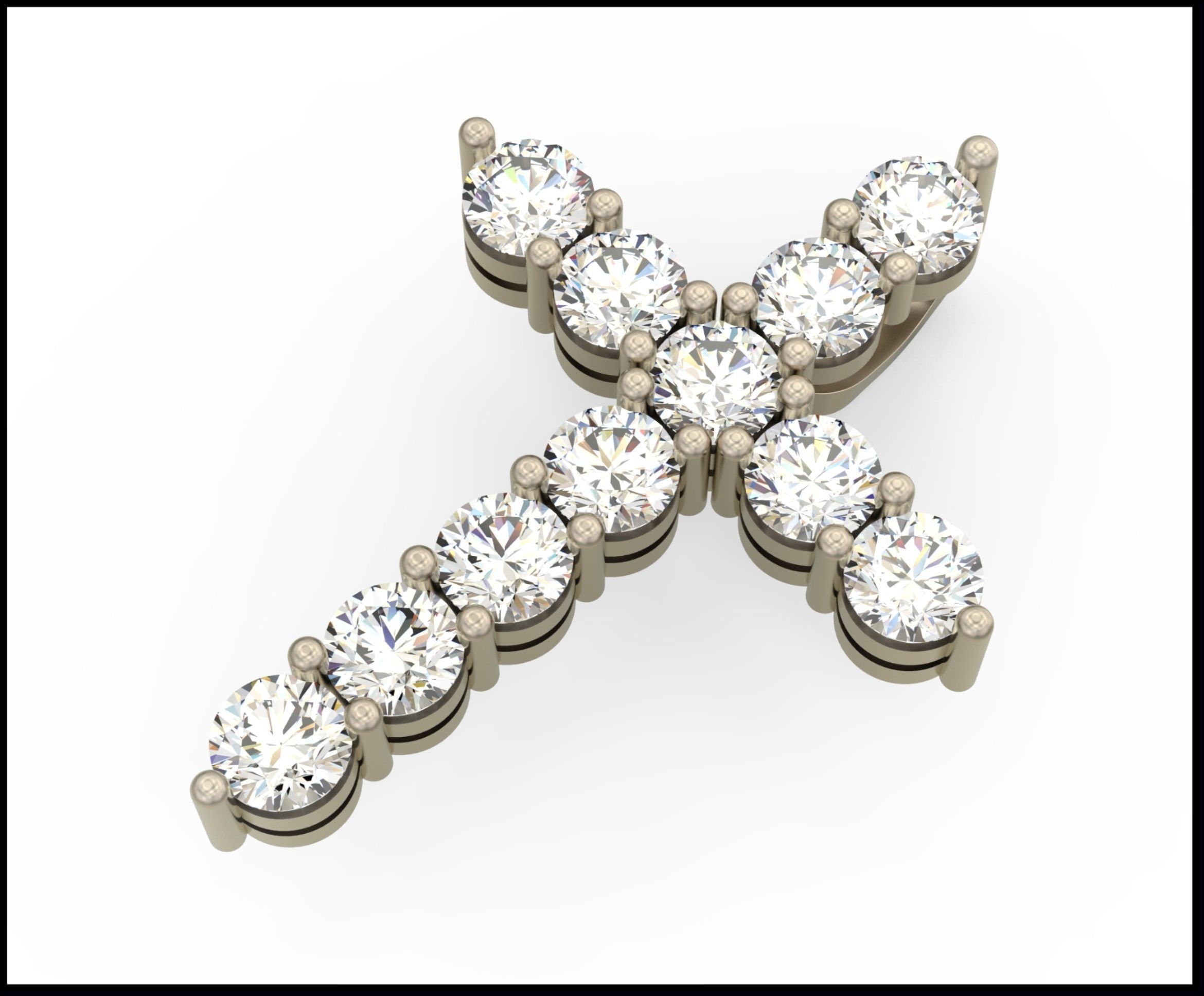 TENIS CROSS MODEL SIZE 7 3D print model_3