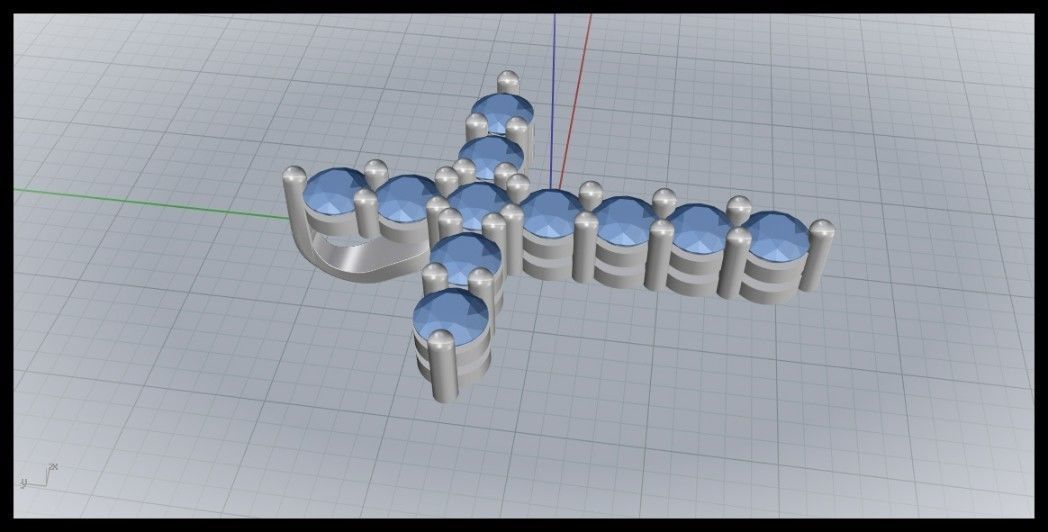 TENIS CROSS MODEL SIZE 7 3D print model_6