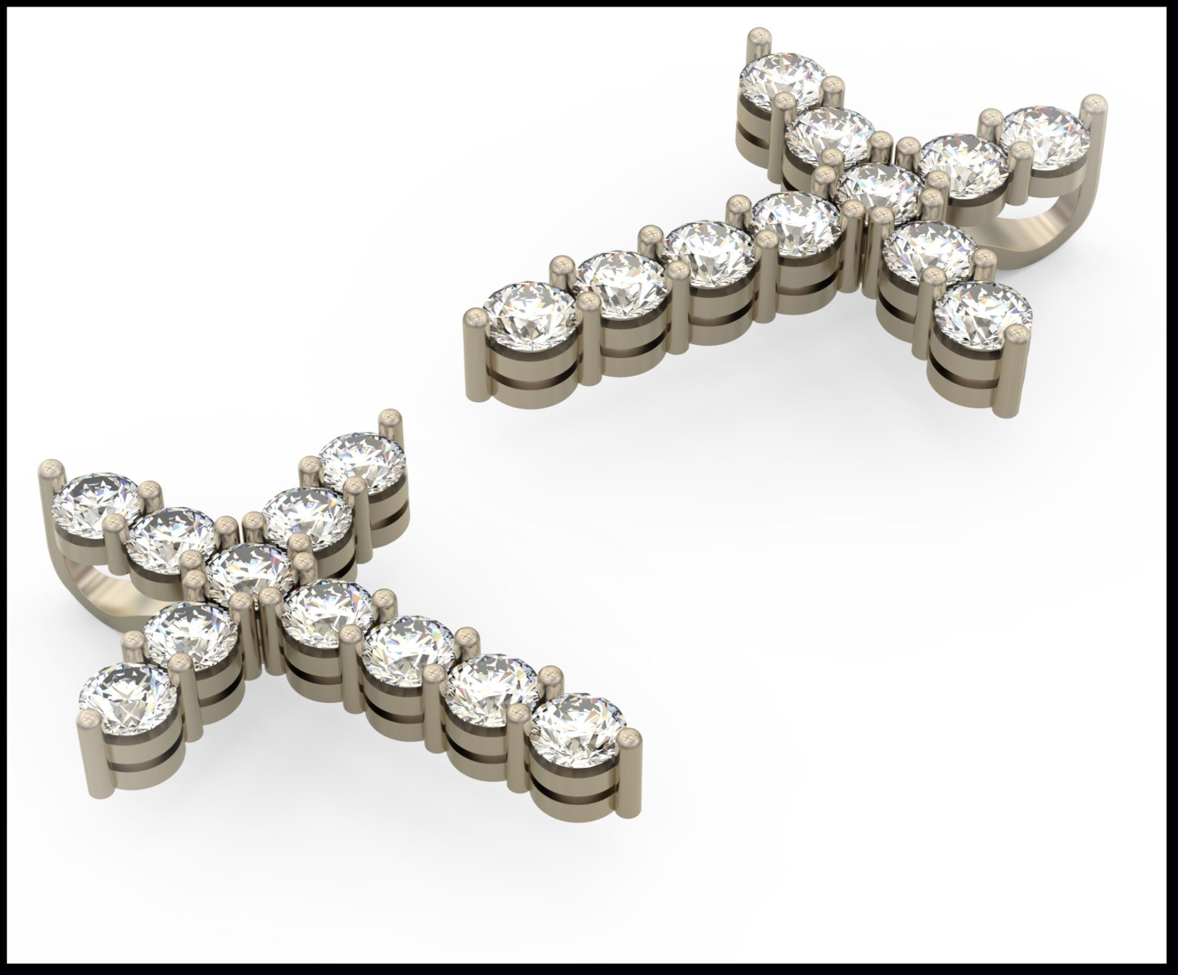 TENIS CROSS MODEL SIZE 7 3D print model_1