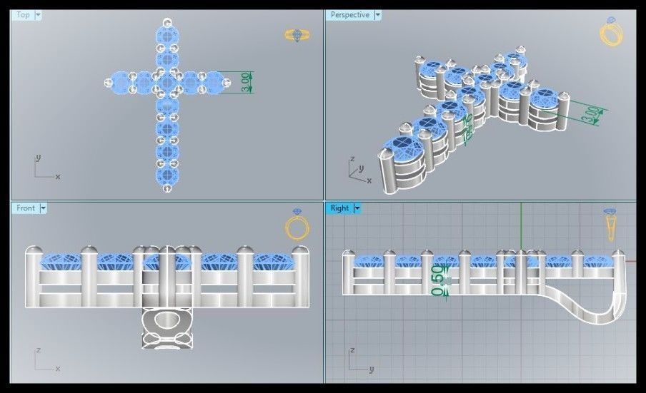 TENIS CROSS MODEL SIZE 7 3D print model_13