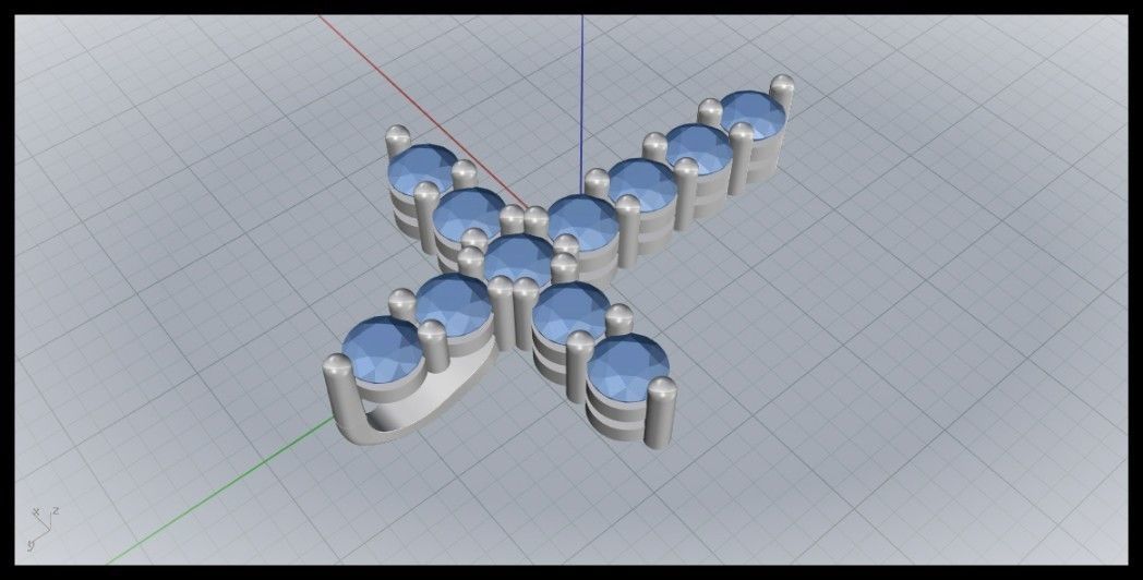 TENIS CROSS MODEL SIZE 7 3D print model_7