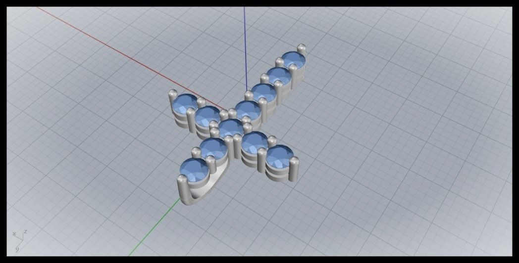 TENIS CROSS MODEL SIZE 8 3D print model_7