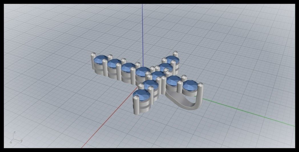 TENIS CROSS MODEL SIZE 8 3D print model_8