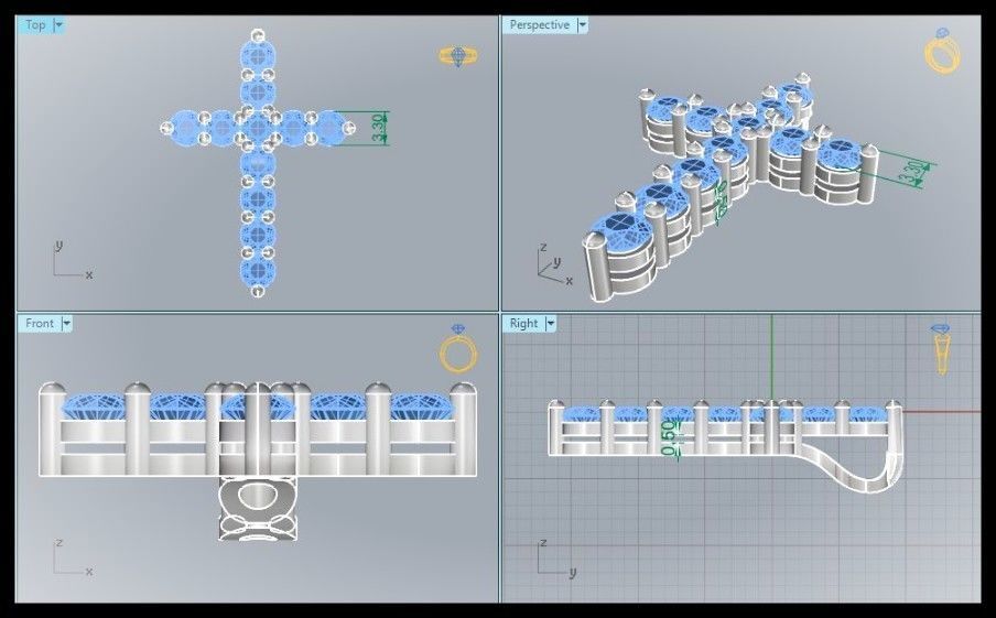 TENIS CROSS MODEL SIZE 8 3D print model_13