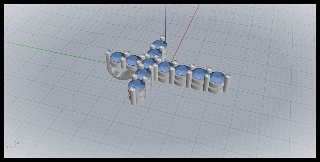 TENIS CROSS MODEL SIZE 8 3D print model_6