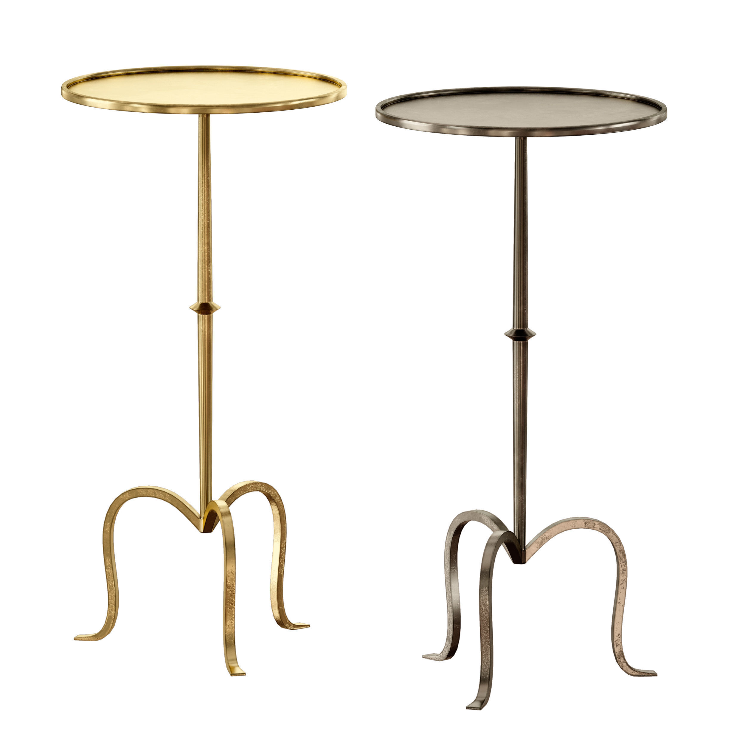 Hand-Forged Martini Table By Visual Comfort 3D model_6
