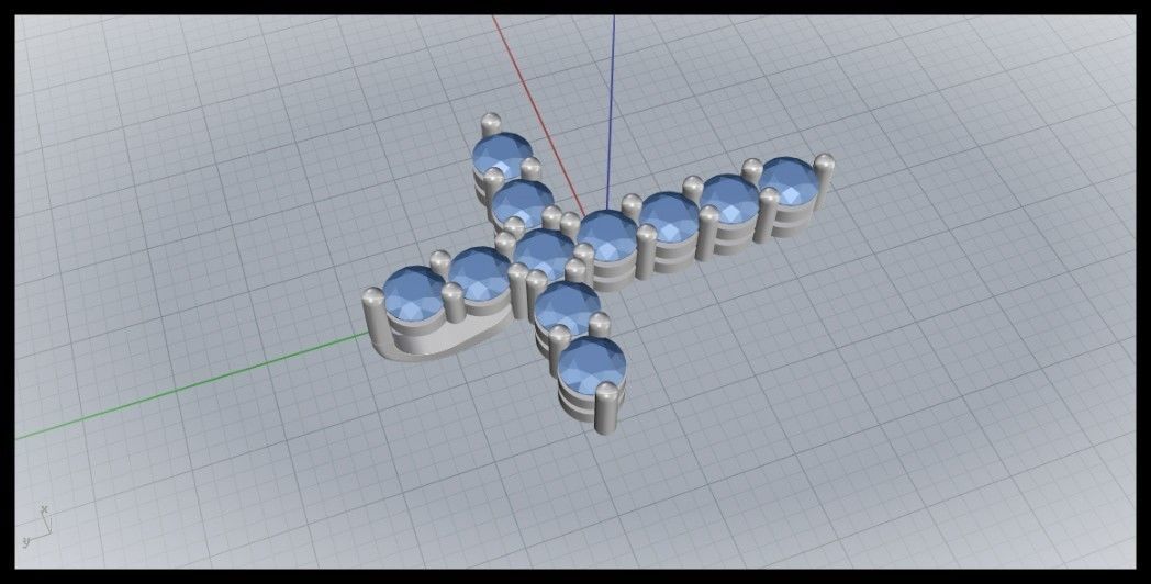 TENIS CROSS MODEL SIZE 9 3D print model_6