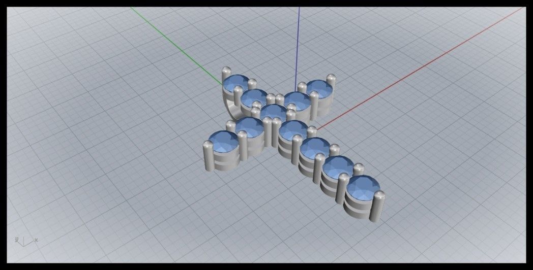 TENIS CROSS MODEL SIZE 9 3D print model_5