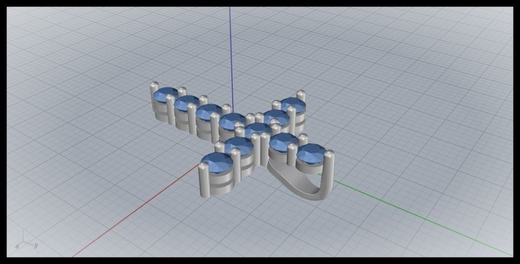 TENIS CROSS MODEL SIZE 9 3D print model_8