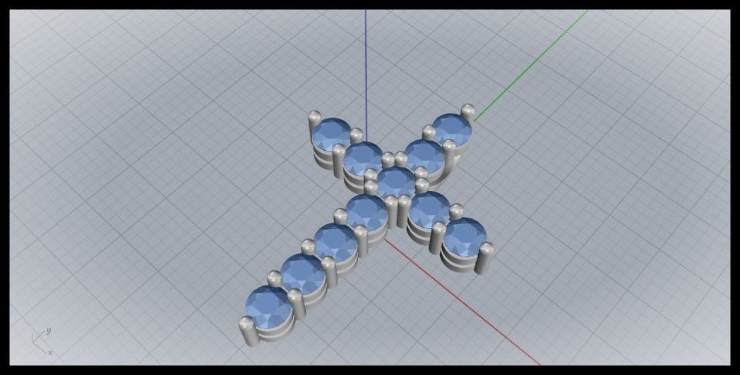 TENIS CROSS MODEL SIZE 9 3D print model_9