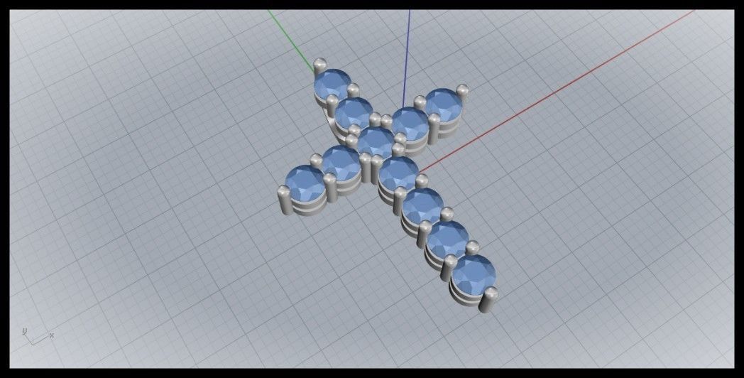 TENIS CROSS MODEL SIZE 10 3D print model_5