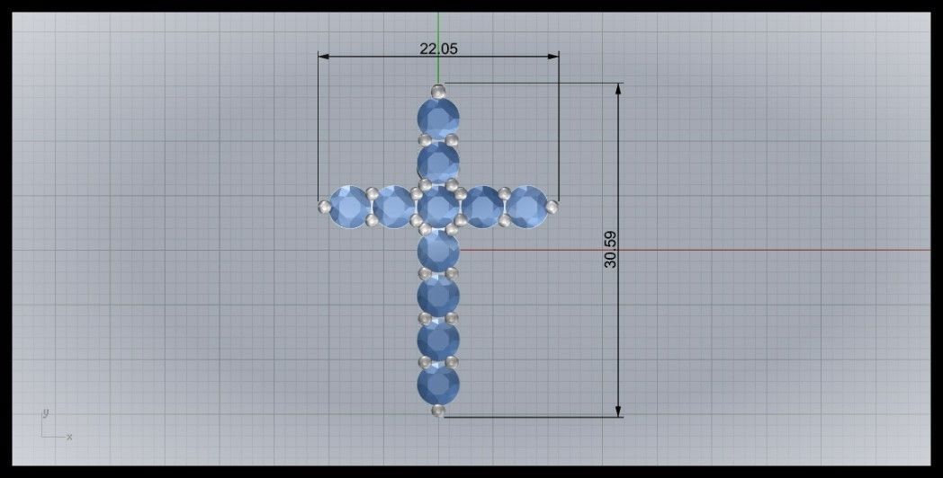 TENIS CROSS MODEL SIZE 10 3D print model_10