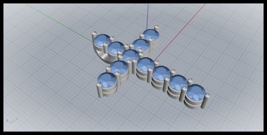 TENIS CROSS MODEL SIZE 13 3D print model_6