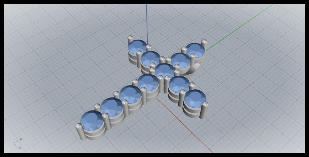 TENIS CROSS MODEL SIZE 13 3D print model_9