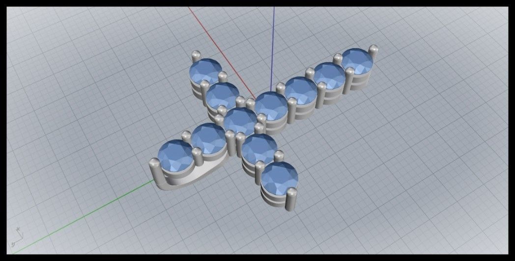 TENIS CROSS MODEL SIZE 13 3D print model_7