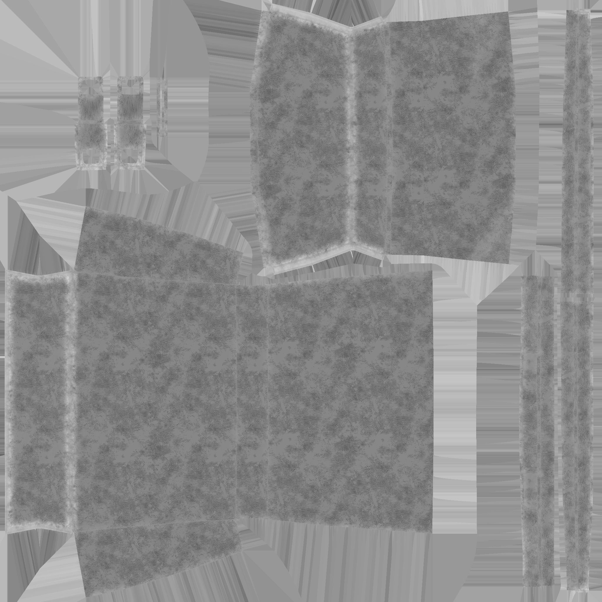 Leather Female Bag - Character Fashion Design Low-poly 3D model_16