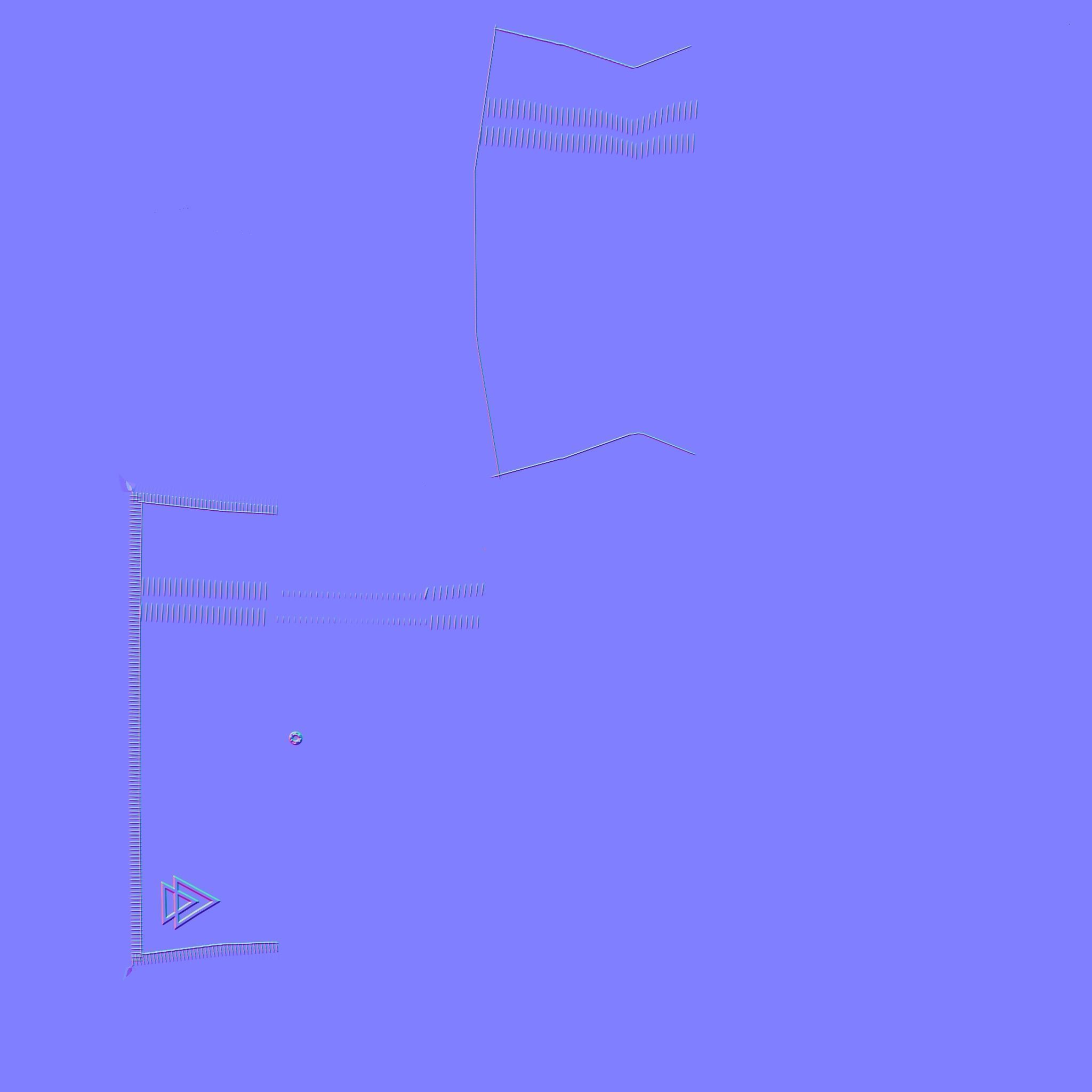 Leather Female Bag - Character Fashion Design Low-poly 3D model_15